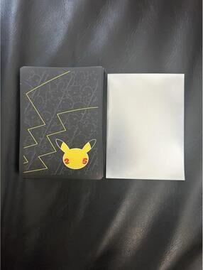 New Celebrations Pikachu Pokemon Card Sleeves 55 Count Pack